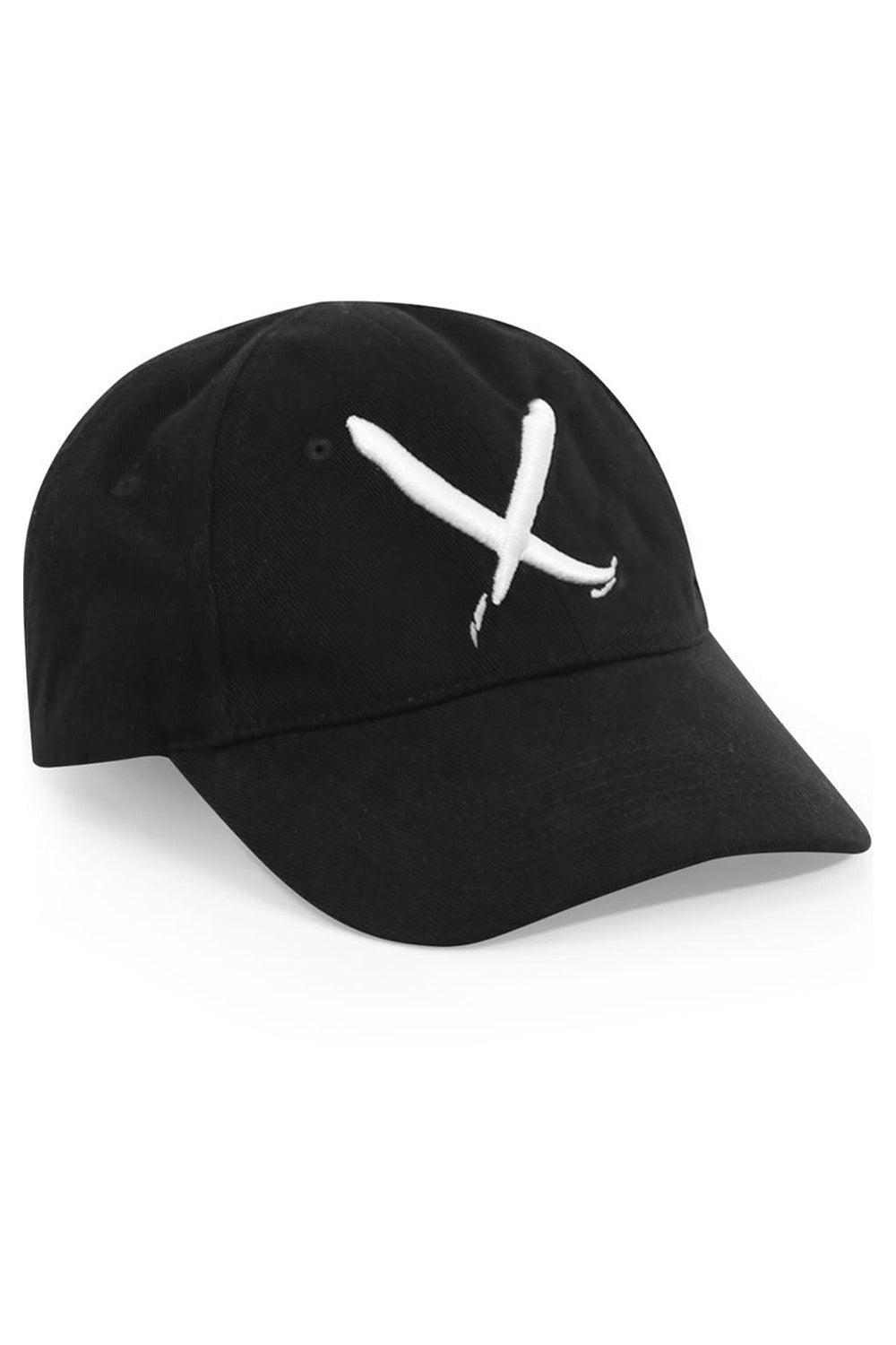 PARLOUR X ACCESSORIES BLACK THE 'X' CAP BLACK/WHITE