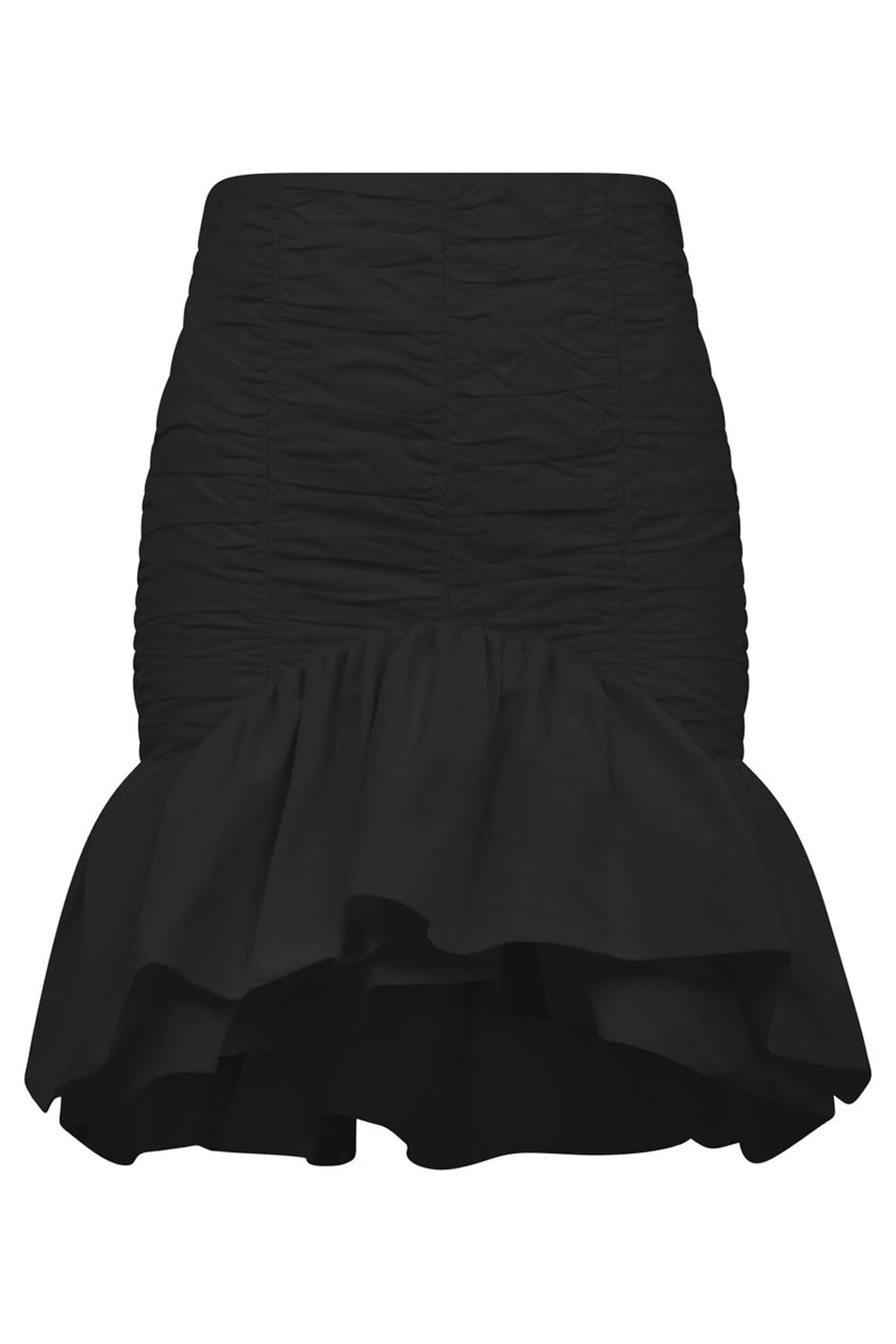 PATOU RTW BLOOM MINI SKIRT | BLACK