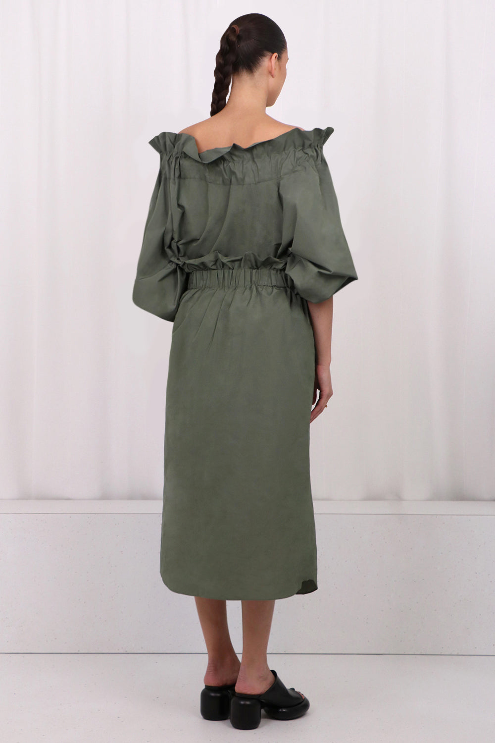 PATOU RTW GROS GRAIN L/S TOP | LODEN