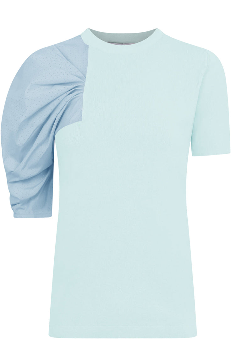 PH5 RTW CHIARA PUFF SLEEVE T-SHIRT OCEAN MINT