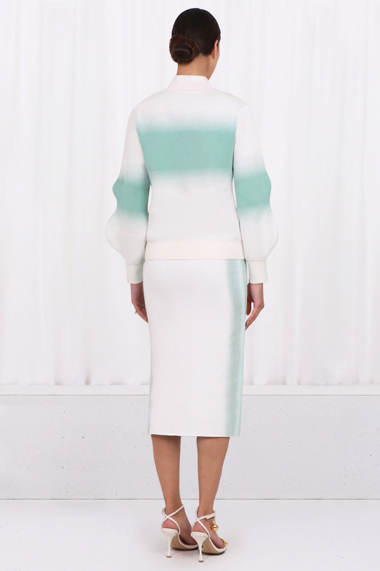 PH5 RTW SINOPE SPRAY PAINTED TOP / WAVY SLEEVES | PLANET WHITE