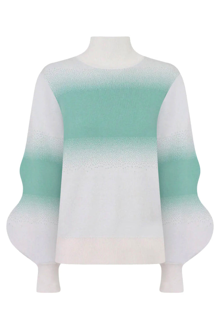 PH5 RTW SINOPE SPRAY PAINTED TOP / WAVY SLEEVES | PLANET WHITE