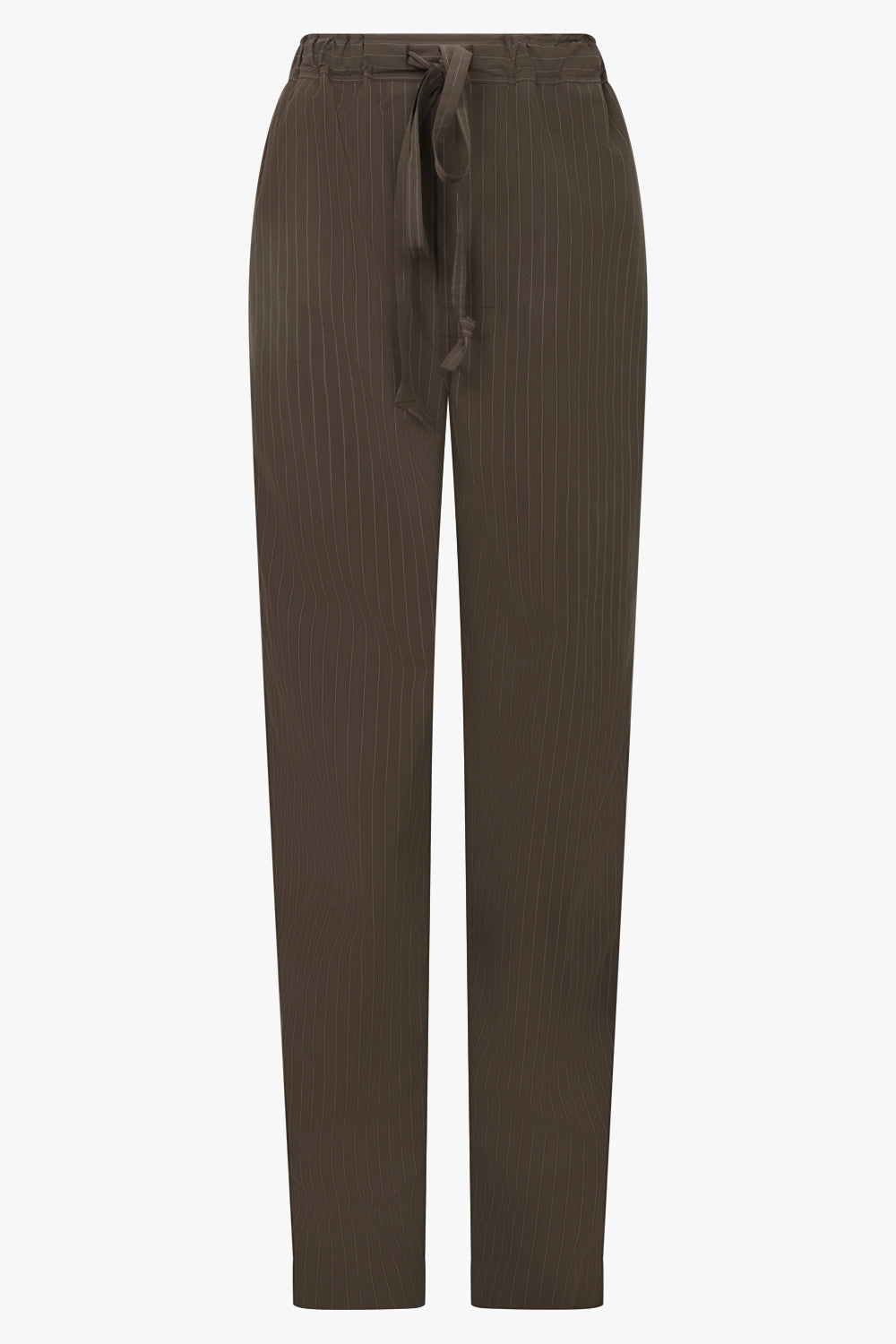 PHOEBE PHILO RTW Drawstring Trouser | Dark Khaki