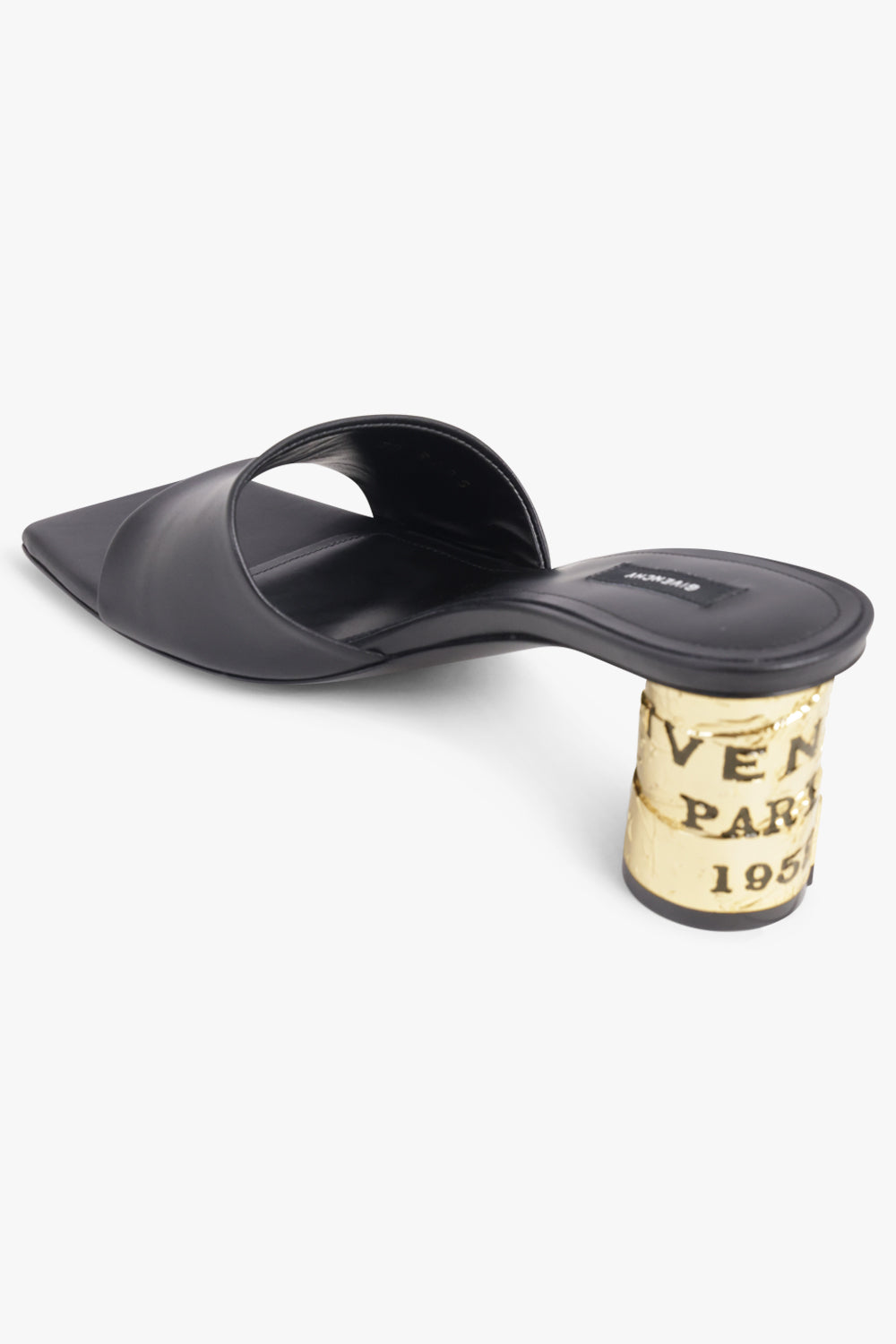 GIVENCHY SHOES 65MM Tape Heel Mule | Black