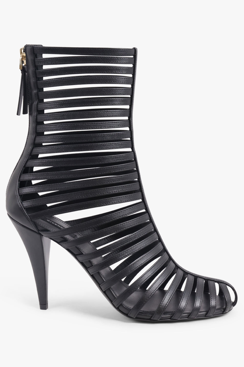 GIVENCHY SHOES 95MM Cage Ankle Boots | Black