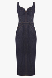 GIVENCHY RTW Kick Back Denim Dress | Dark Blue