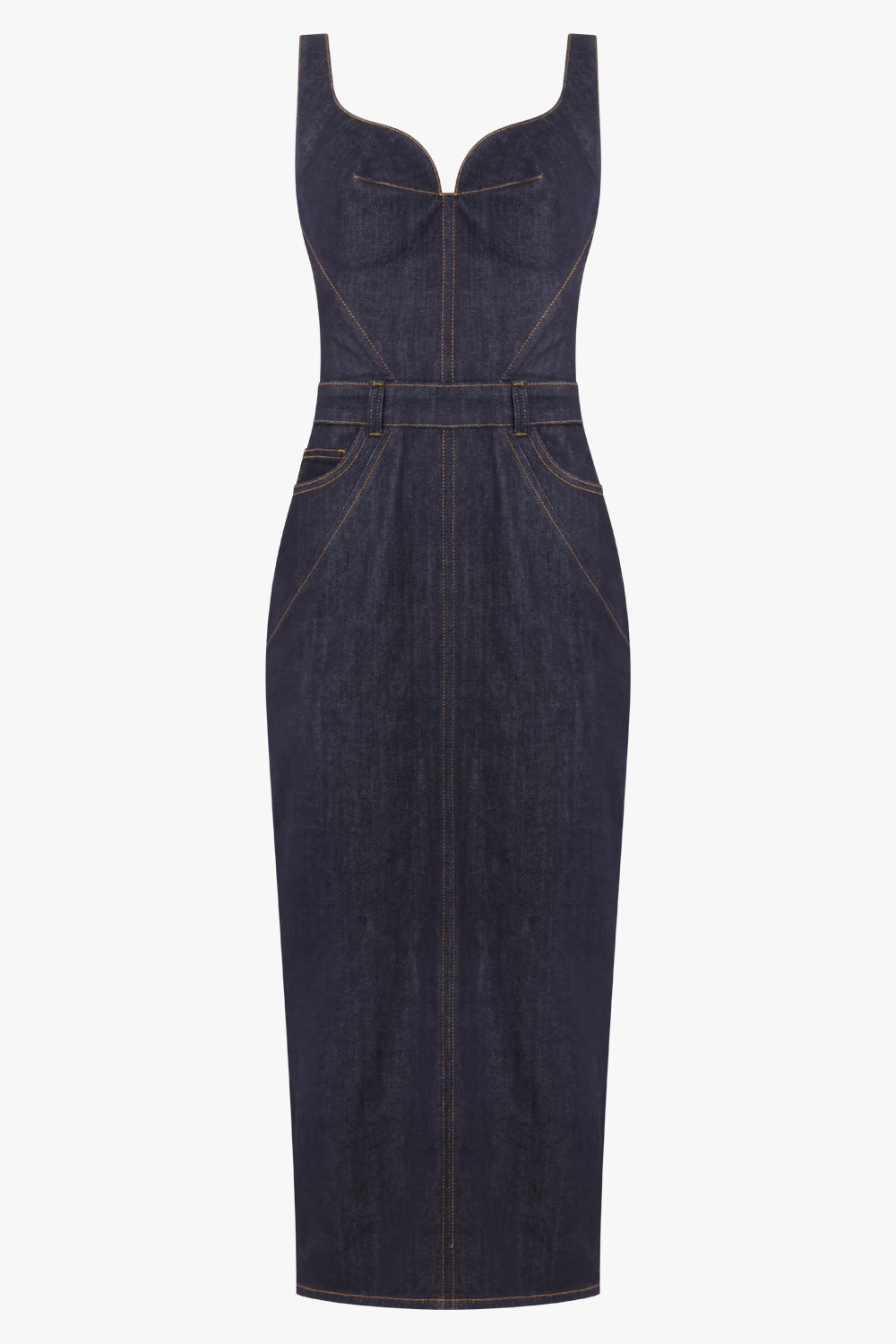 GIVENCHY RTW Kick Back Denim Dress | Dark Blue