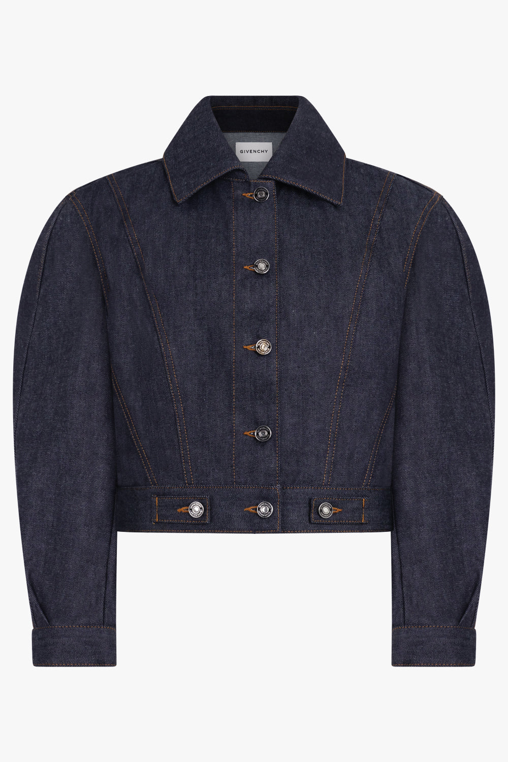 GIVENCHY RTW Reversed Cocoon Denim Jacket | Dark Blue