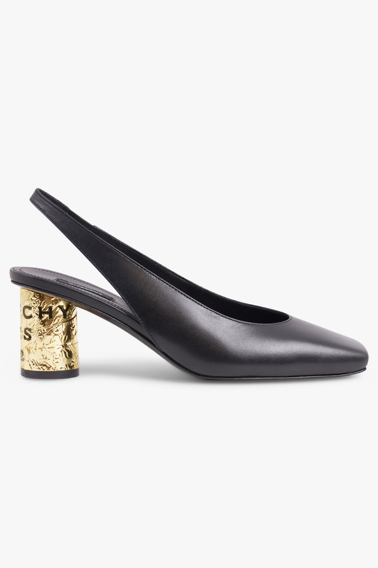 GIVENCHY SHOES 65MM Tape Sling Back Mule | Black
