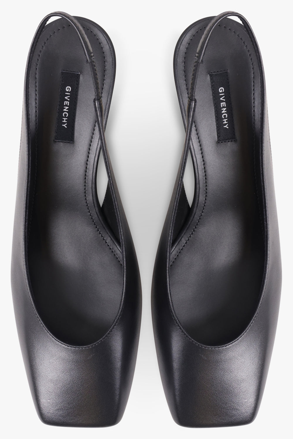 GIVENCHY SHOES 65MM Tape Sling Back Mule | Black