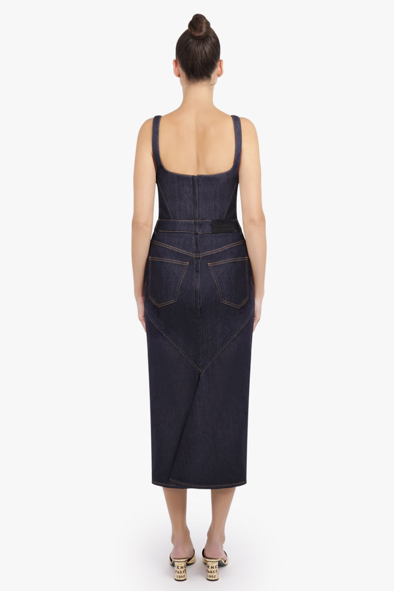GIVENCHY RTW Kick Back Denim Dress | Dark Blue