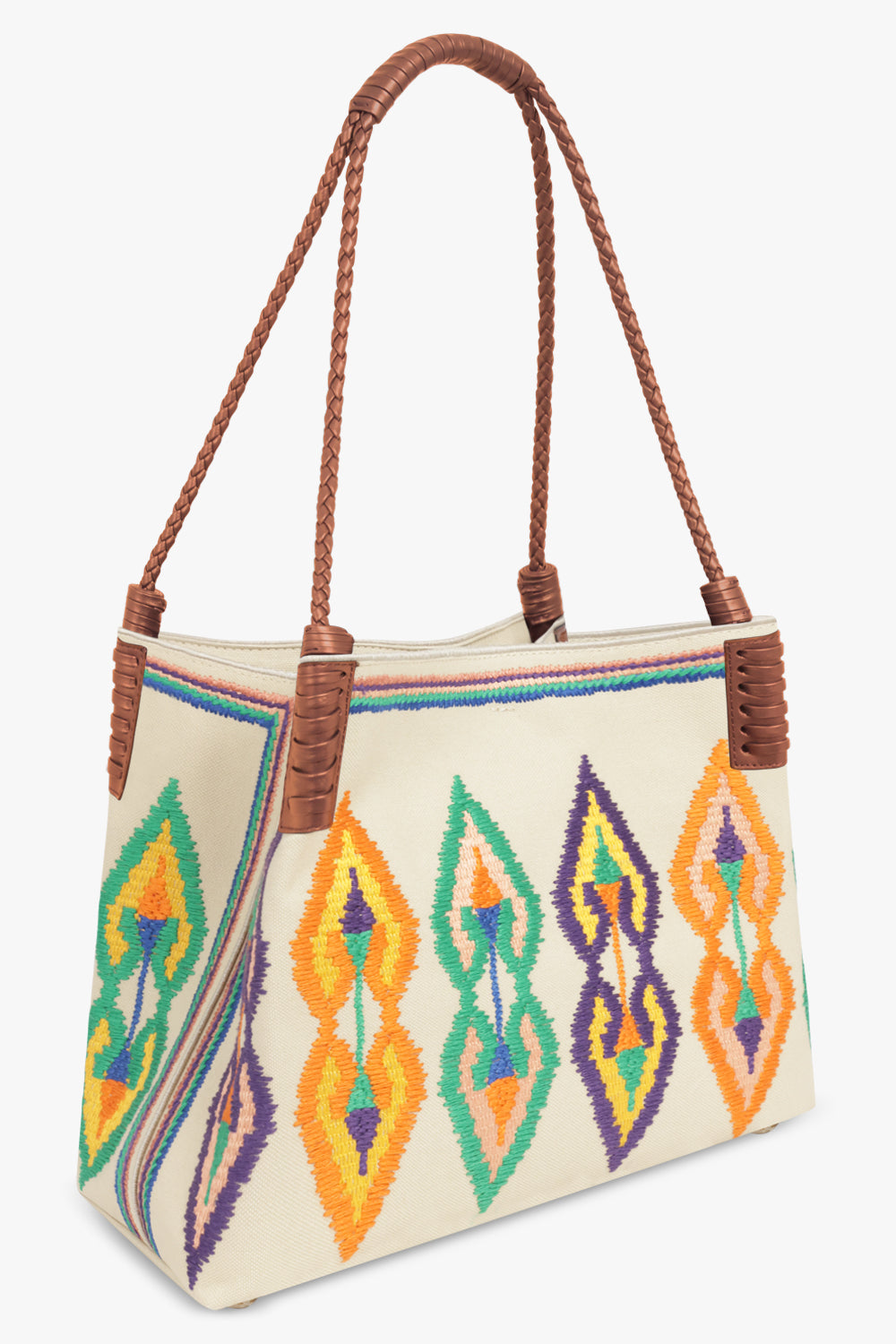 ETRO BAGS PATTERN / Beige Medium Libra Shopping Tote | Beige