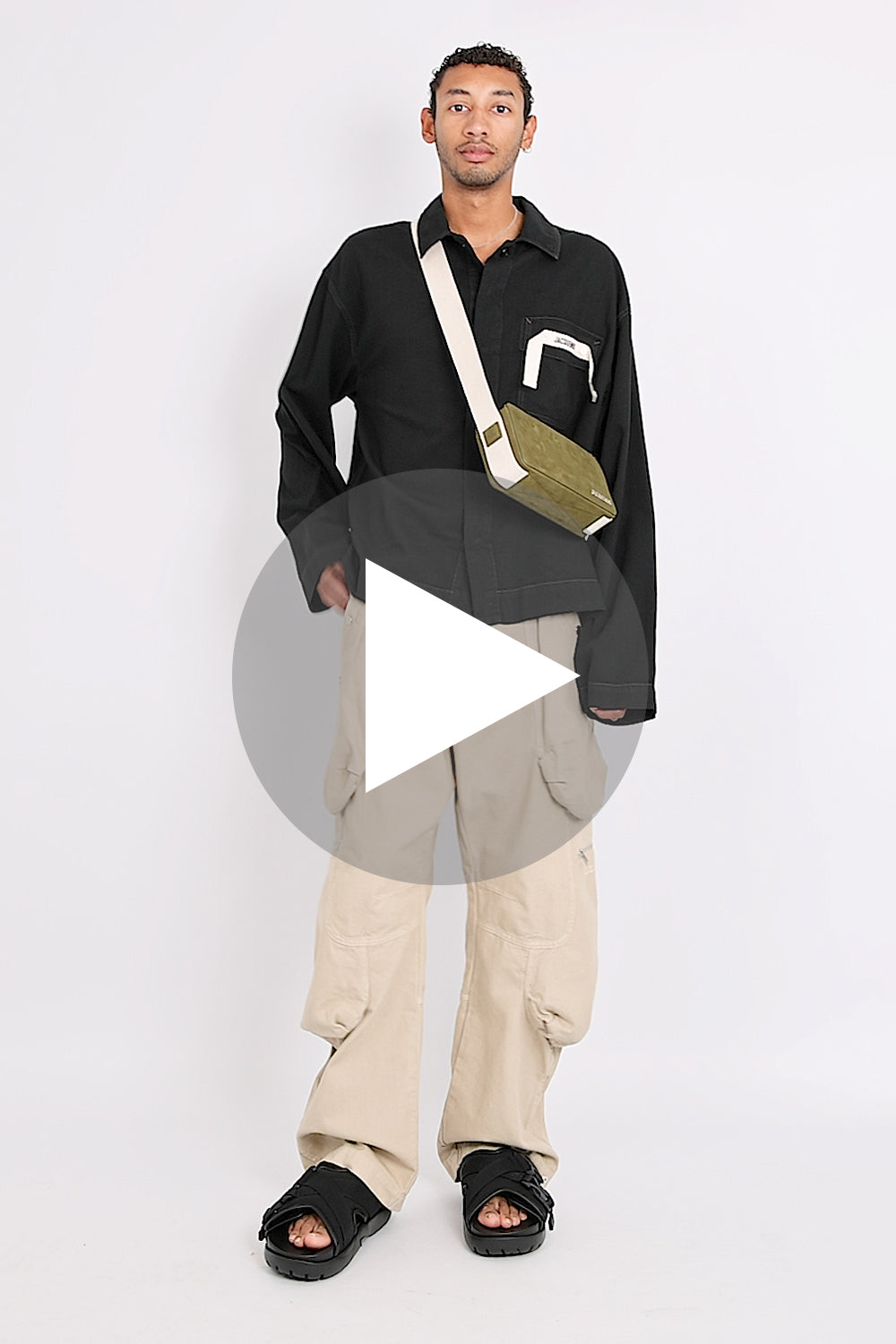 La Chemise De-Nimes | Black/Brown – Parlour X