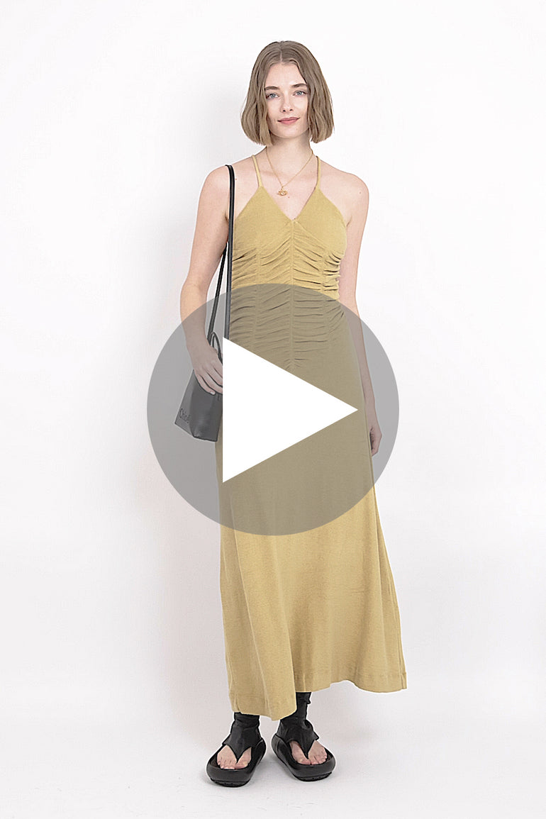 ruche dress MAREA RUCHE DRESS