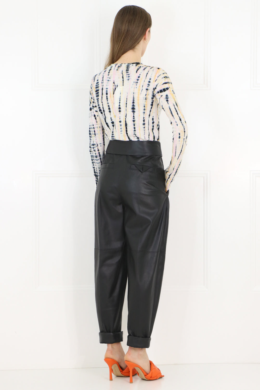 PROENZA SCHOULER RTW TIE DYE T-SHIRT L/S NUDE