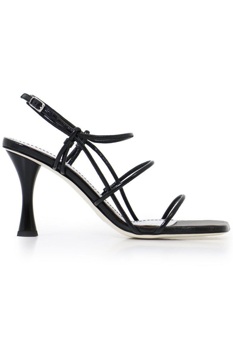 PROENZA SCHOULER SHOES STRAPPY SANDAL 90MM BLACK