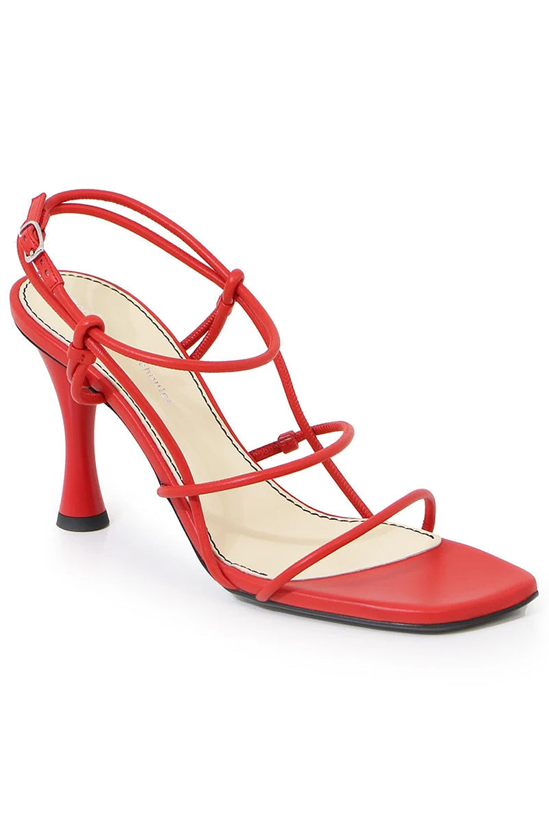 PROENZA SCHOULER SHOES STRAPPY SANDAL 90MM RED