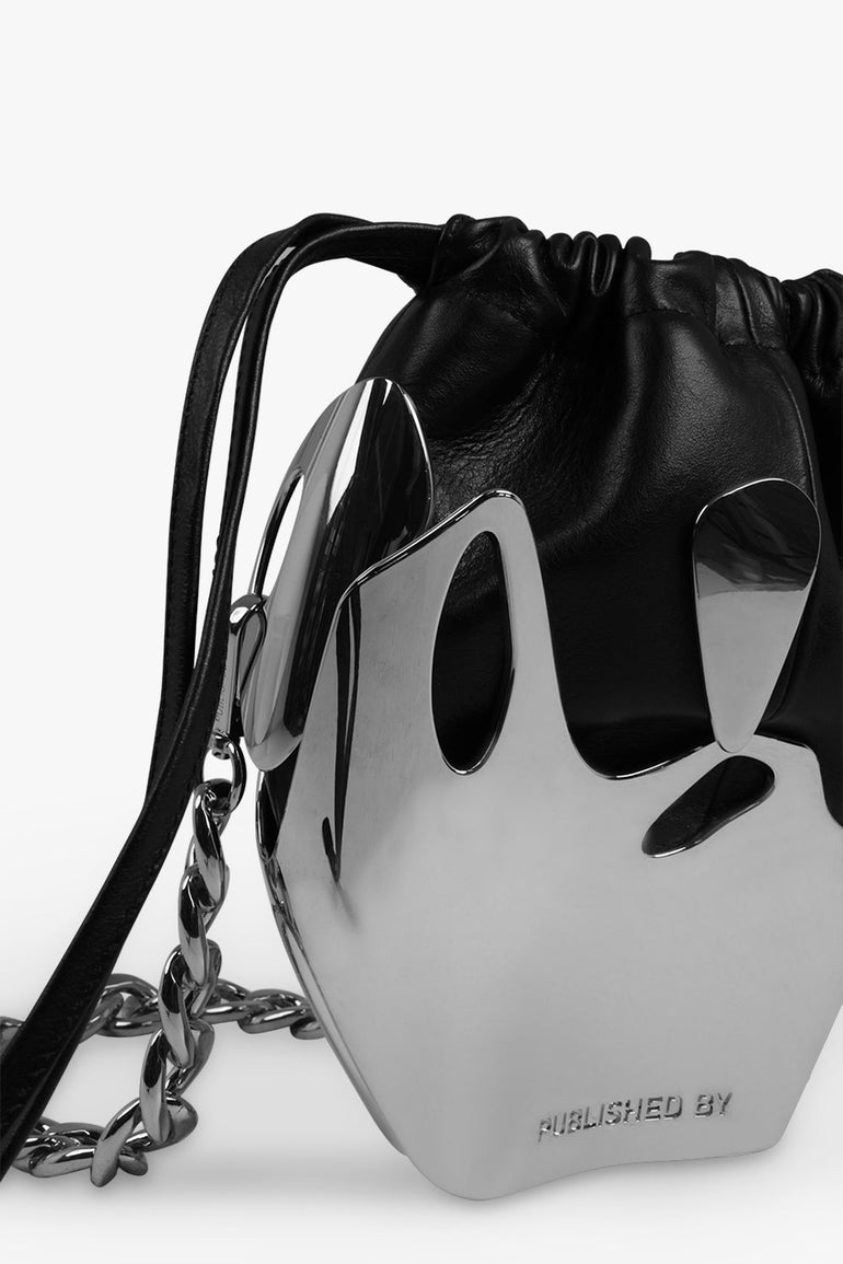 PUBLISHED BY BAGS SILVER BUCKET BAG | CHROME