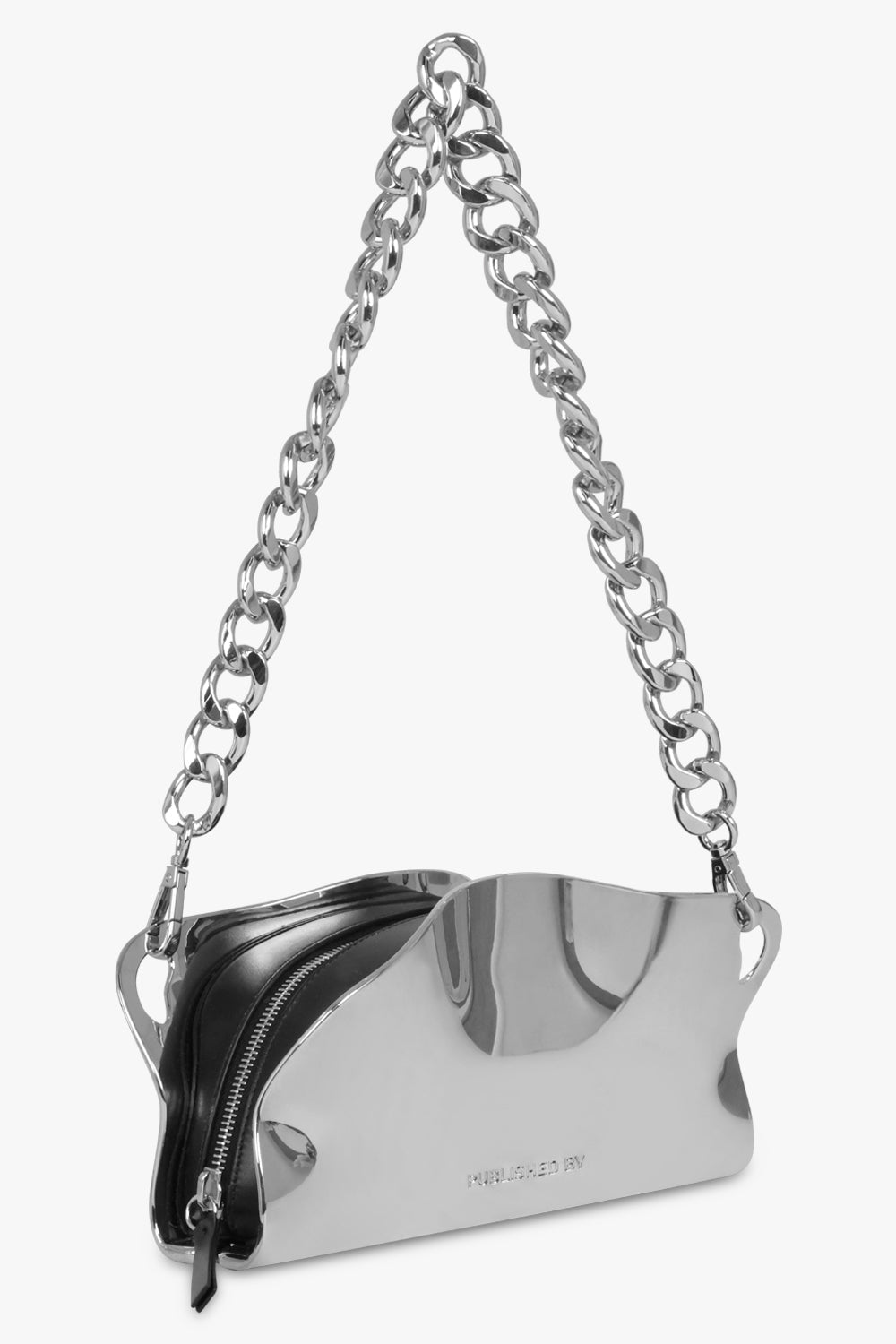 PUBLISHED BY BAGS Silver MAYZIE BAG | CHROME