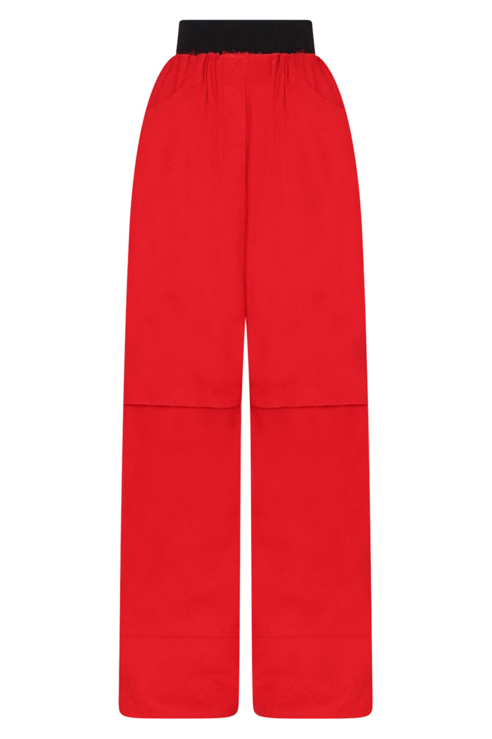 RAF SIMONS PANTS BIG DENIM PANT | RED