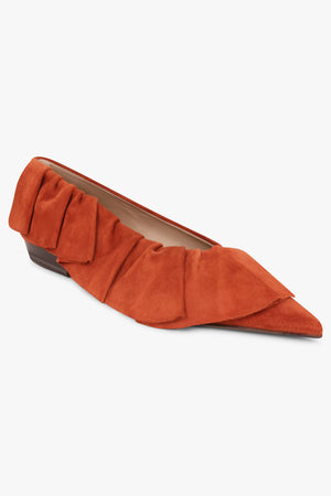 Ruffle Ballerina | Rust