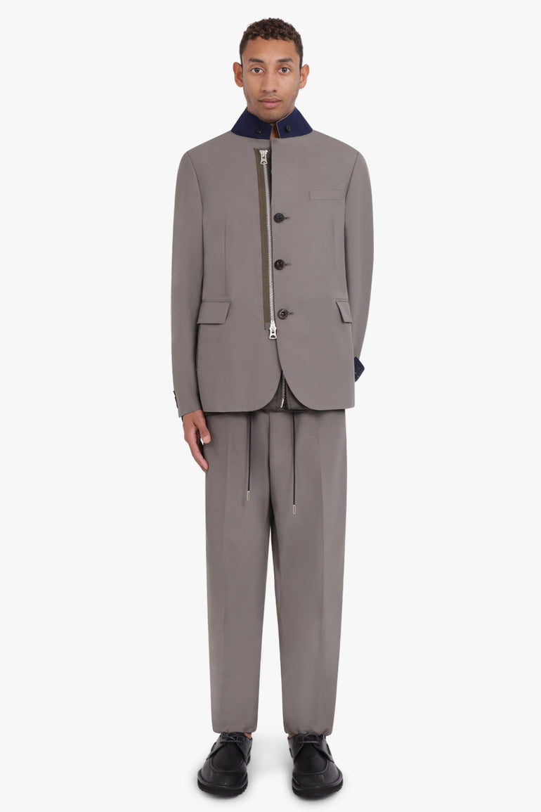 SACAI JACKETS SUITING JACKET | TAUPE