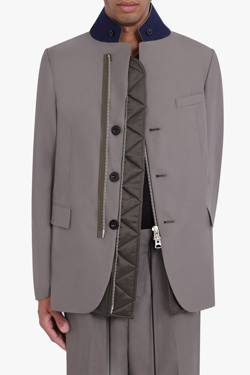 SACAI JACKETS SUITING JACKET | TAUPE