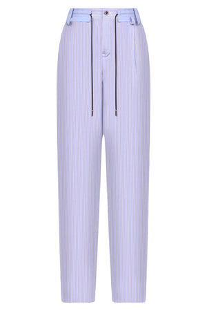 SACAI PANTS THOMAS MASON JOGGER PANT | LIGHT BLUE STRIPE