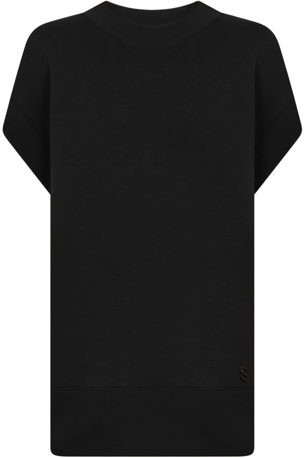 SACAI RTW S STUDS SPONGE VEST | BLACK