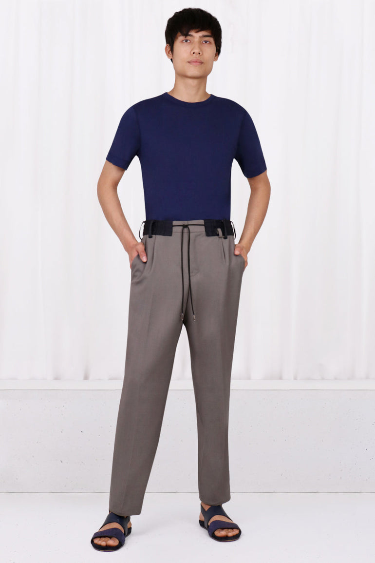 SACAI SUITING PANT TAUPE NEW SEASON PARLOUR X ONLINE SYDNEY 