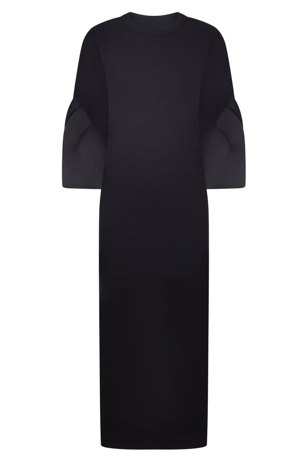 最終値下げ‼️sacai Nylon Twill Mix Dressワンピース SACAI TWILL MIX DRESS BLACK NEW SEASON PARLOUR X ONLINE SYDNEY