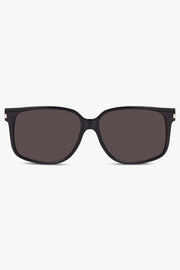 SAINT LAURENT ACCESSORIES BLACK 599 MIRAGE SUNGLASSES | BLACK