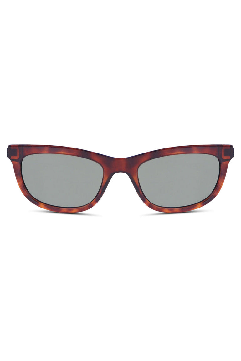 SAINT LAURENT ACCESSORIES GREEN SL 493 SUNGLASSES | HAVANA