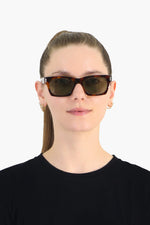 SAINT LAURENT YSL SUNGLASSES SL 402 Havana/Green $510 saint-laurent-accessories-  main image 4