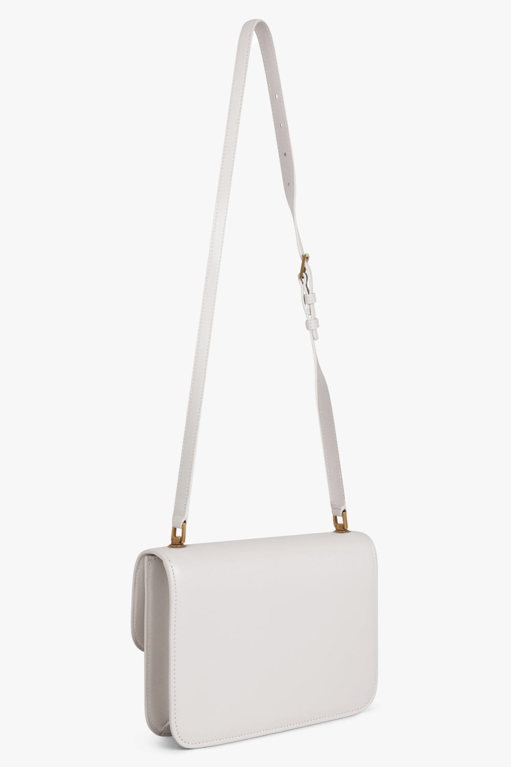 SAINT LAURENT BAGS BEIGE CARRE BOX BAG CREMA SOFT