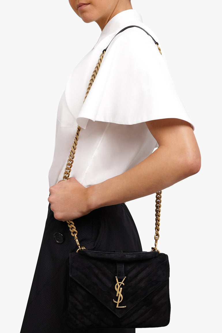 Ysl Handbags Ysl College Gold Handbag Review Ysl Bag College