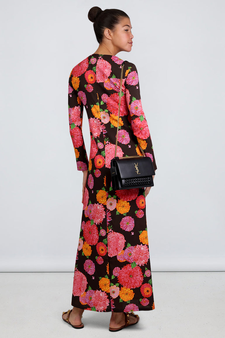 SAINT LAURENT BAGS BLACK MEDIUM SUNSET BAG WOVEN BLACK