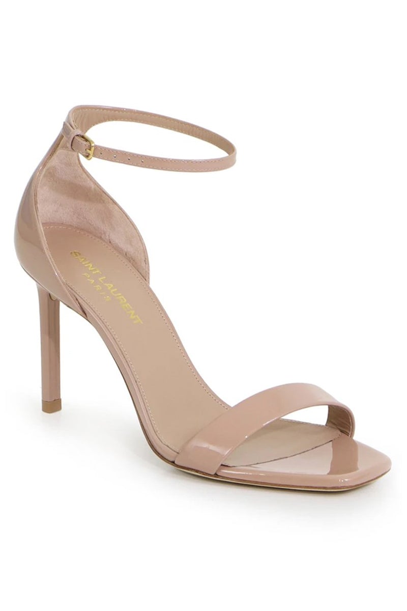 SAINT LAURENT AMBER SANDAL 85MM NUDE NEW SEASON PARLOUR X SYDNEY – Parlour X