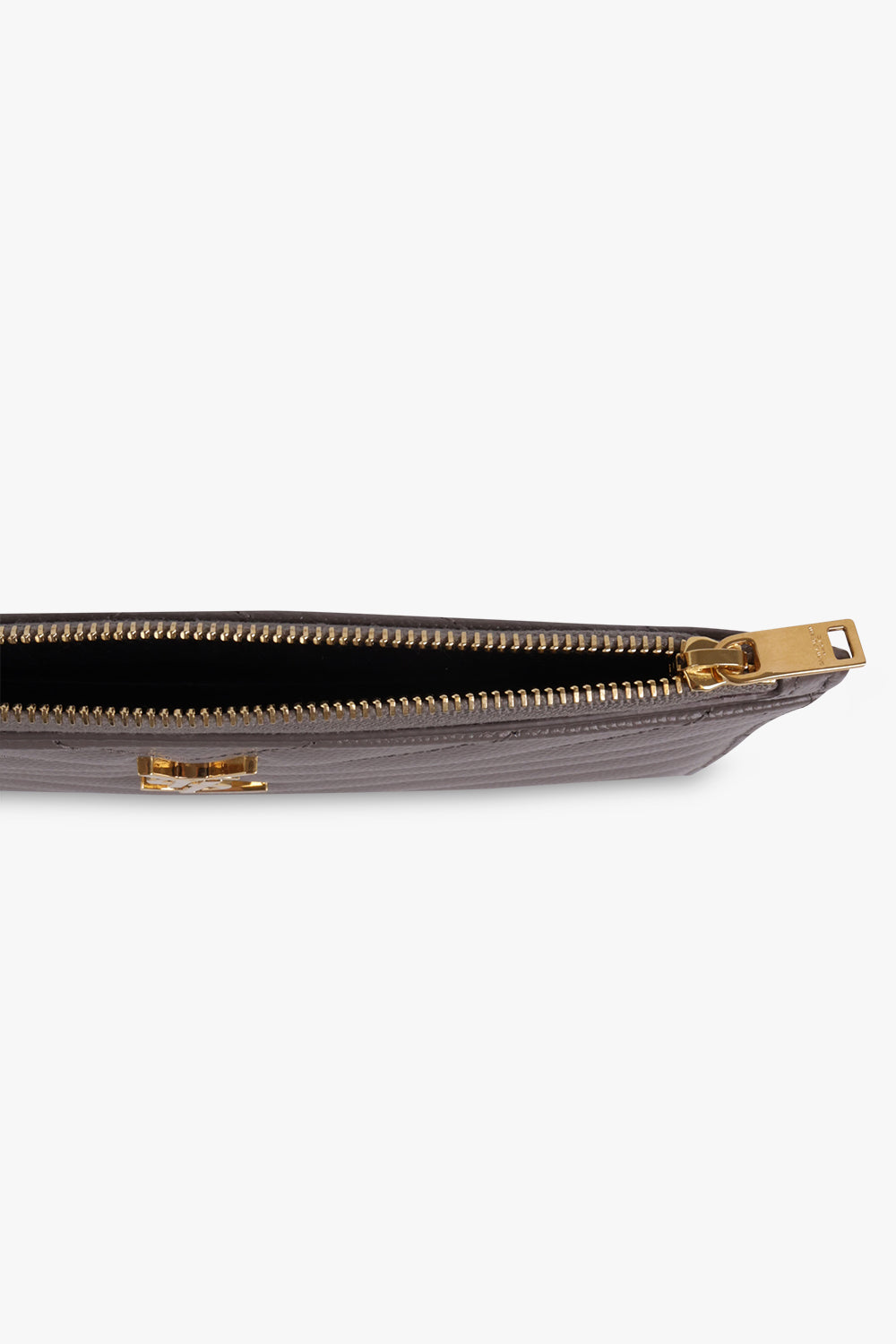 SAINT LAURENT SMALL LEATHER GOODS MULTI MONOGRAMME BILL POUCH | FOG/GOLD