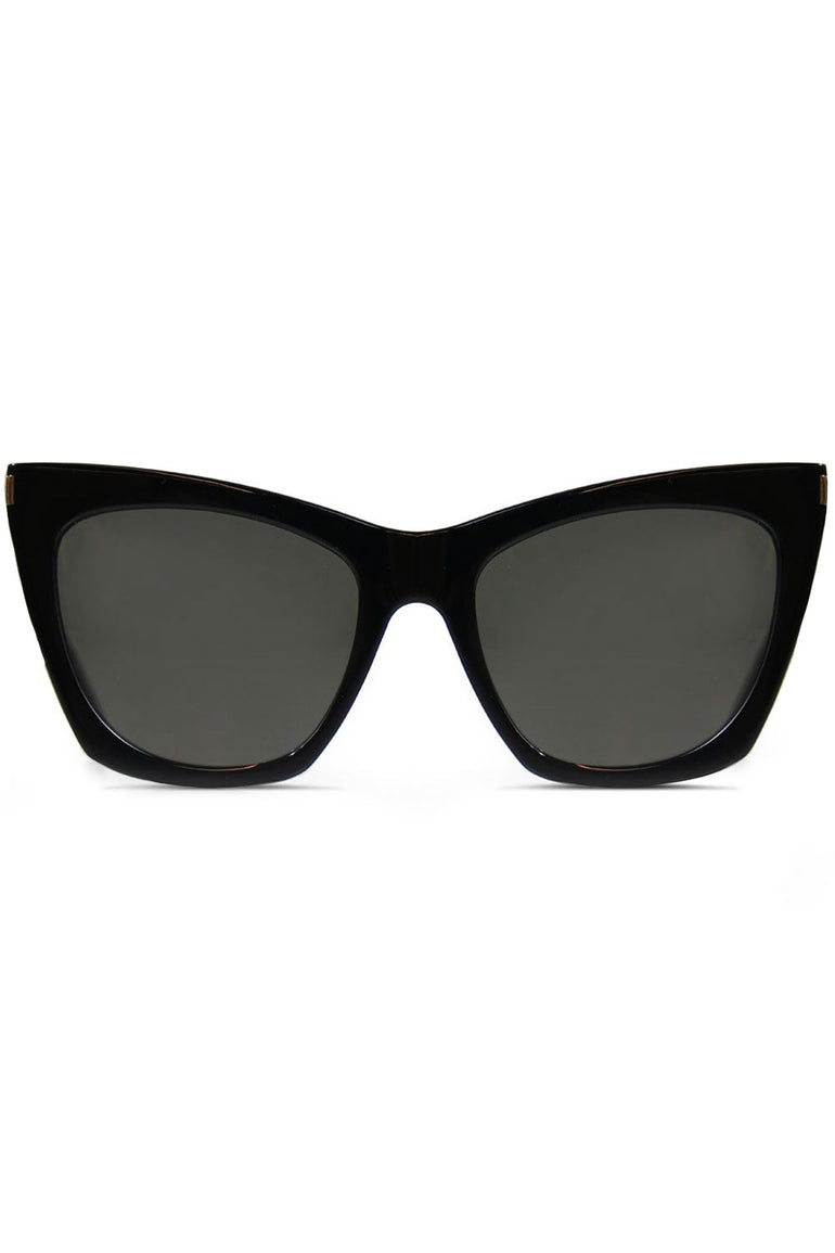 SAINT LAURENT KATE 214 SUNGLASSES BLACK NEW SEASON PARLOUR X