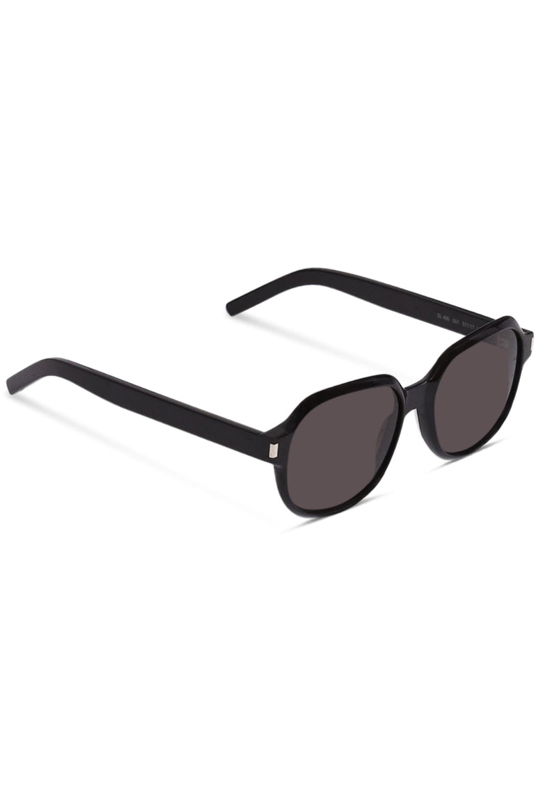 SAINT LAURENT SUNGLASSES BLACK SL 496 SUNGLASSES | BLACK
