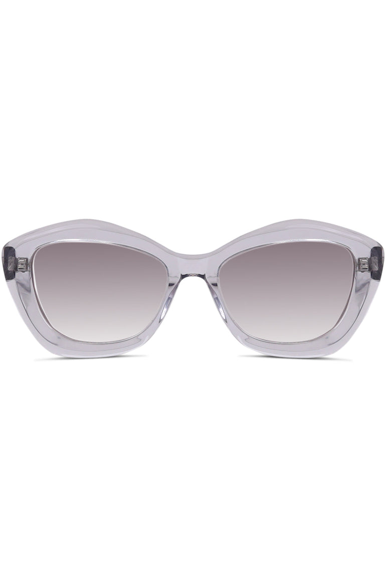 SAINT LAURENT SUNGLASSES GREY SL 68 SUNGLASSES | LIGHT GREY PURPLE