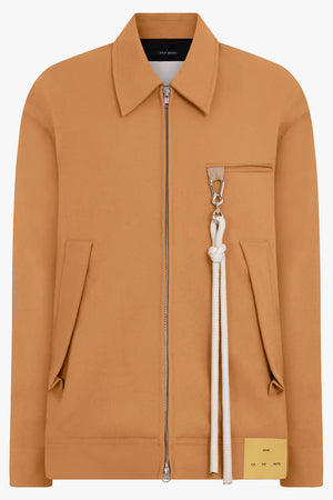 SONG FOR THE MUTE RTW COACH JACKET | CAMEL