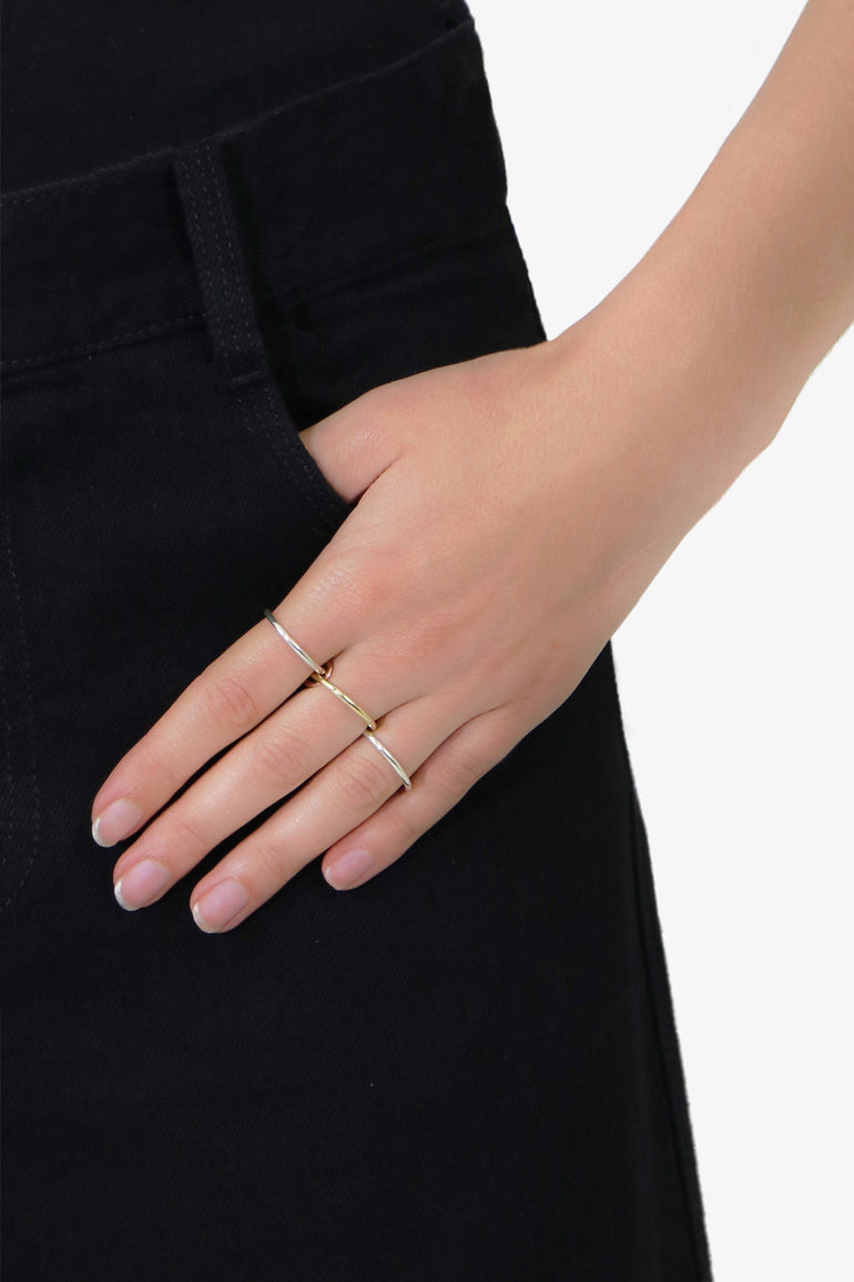 SPINELLI KILCOLLIN JEWELERY SOLARIUM SILVER RING