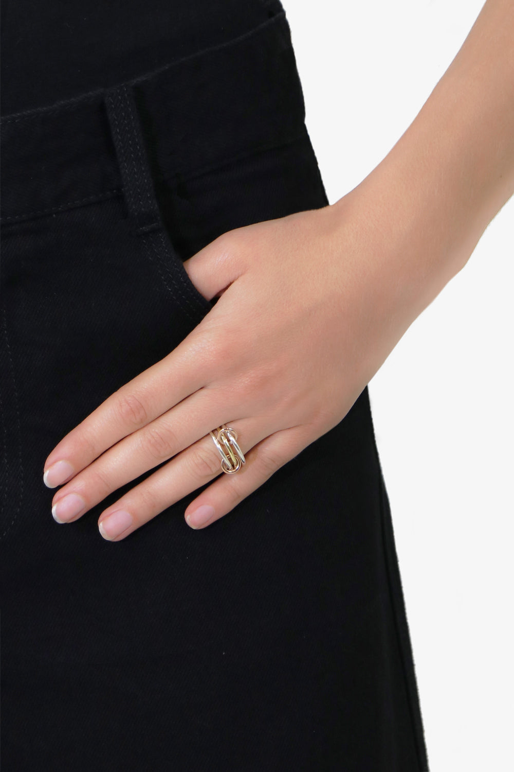 SPINELLI KILCOLLIN JEWELERY SOLARIUM SILVER RING