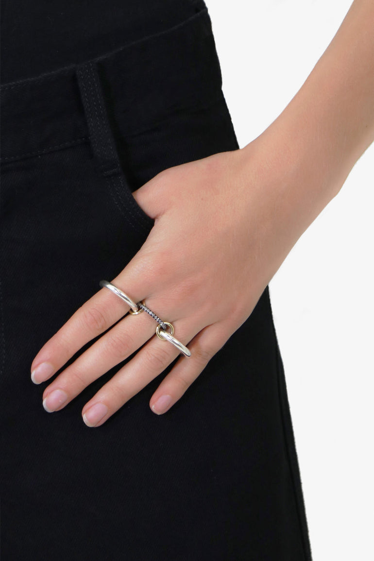 SPINELLI KILCOLLIN JEWELLERY LIBRA NOIR RING