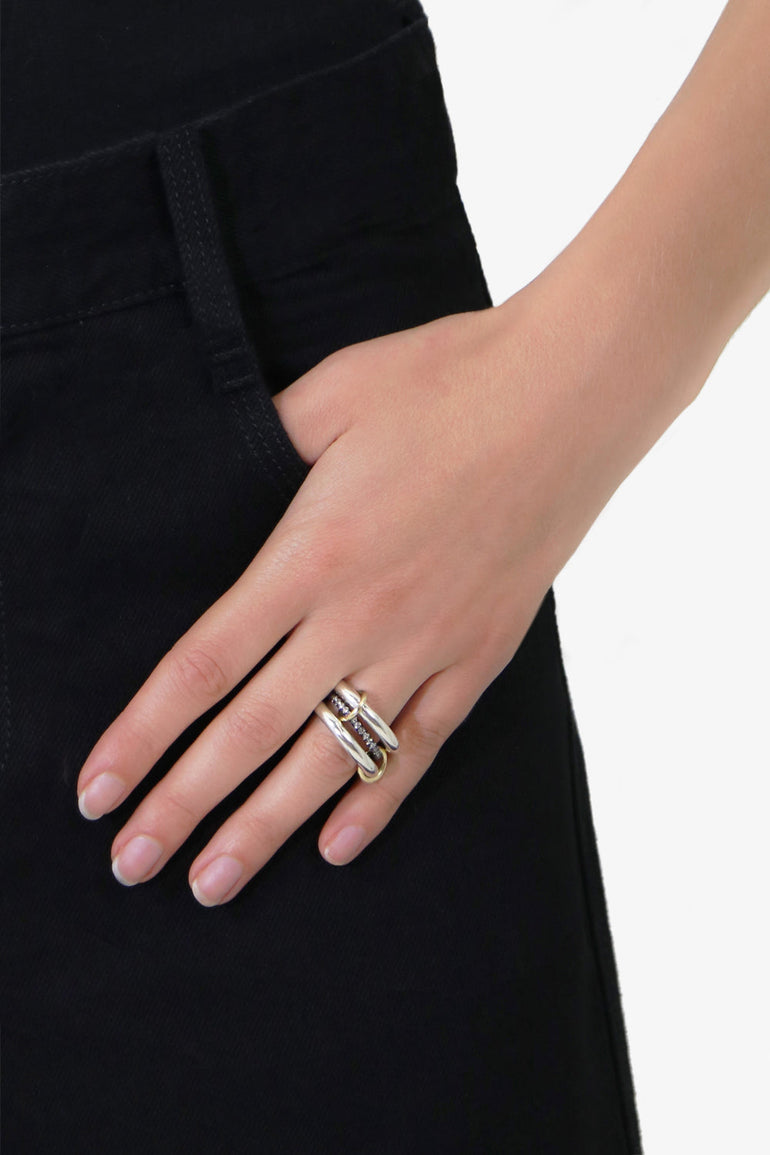 SPINELLI KILCOLLIN JEWELLERY LIBRA NOIR RING