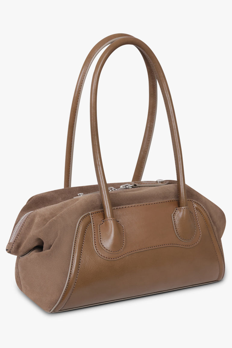 VIVIENNE WESTWOOD BAGS GREY / Oyster Grey Shirley Small Holdall Bag | Oyster Grey