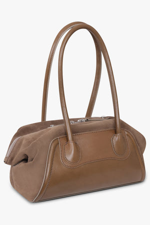 VIVIENNE WESTWOOD BAGS GREY / Oyster Grey Shirley Small Holdall Bag | Oyster Grey