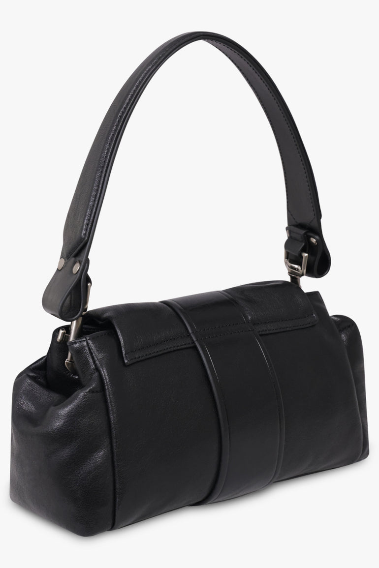VIVIENNE WESTWOOD BAGS BLACK / Black/Dark Silver Hazel Treasure Handbag | Black/Dark Silver